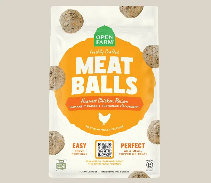 Open Farm | Frozen Meatballs Chicken 14oz