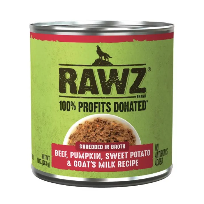 Rawz | Dog Beef Pumpkin Goats Milk 10oz (12)