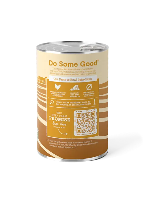 Open Farm Harvest Ckn Grain-free Wet Dog Food Can, 12.5-oz