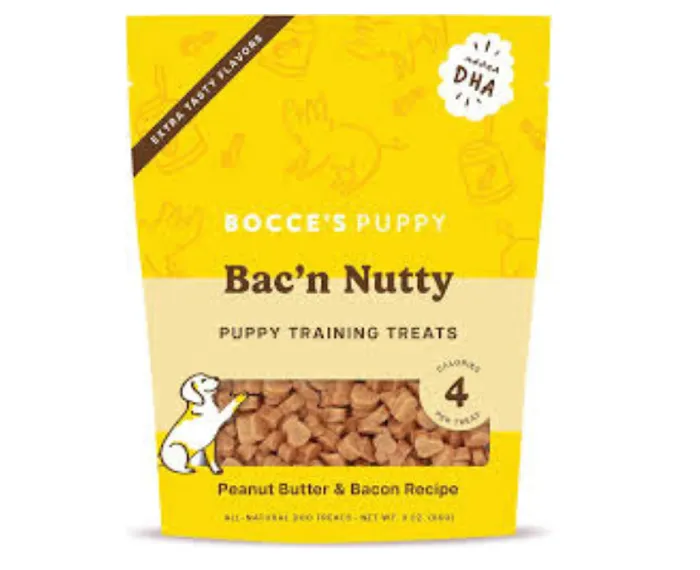 Bocce's | Dog/Puppy Training Bacon Nutty Pup 3oz