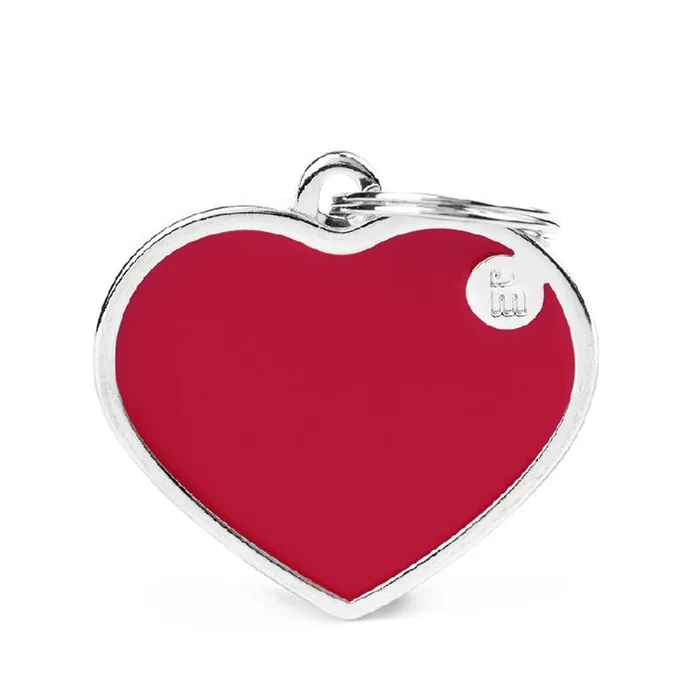 My Family | Basic Handmade Heart Red Large