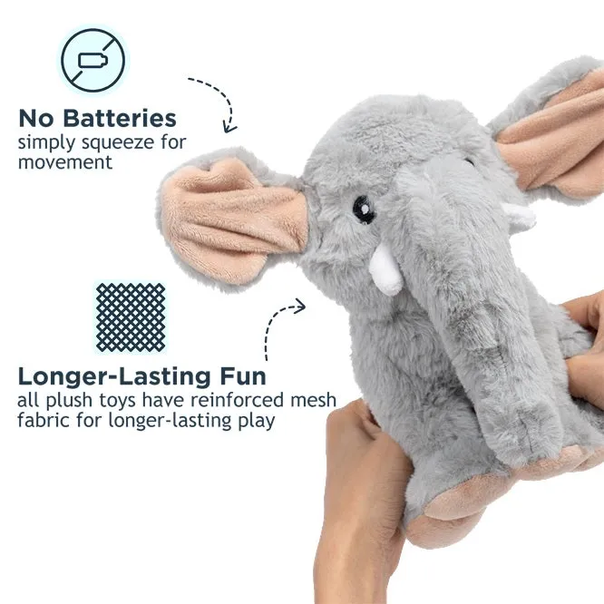 Tall Tails Animated Elephant 8.5-inch no-battery and mesh details