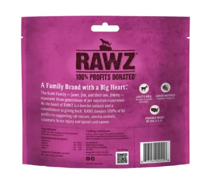 Rawz | Cat FD Treat Rabbit & Goat's Milk 1oz