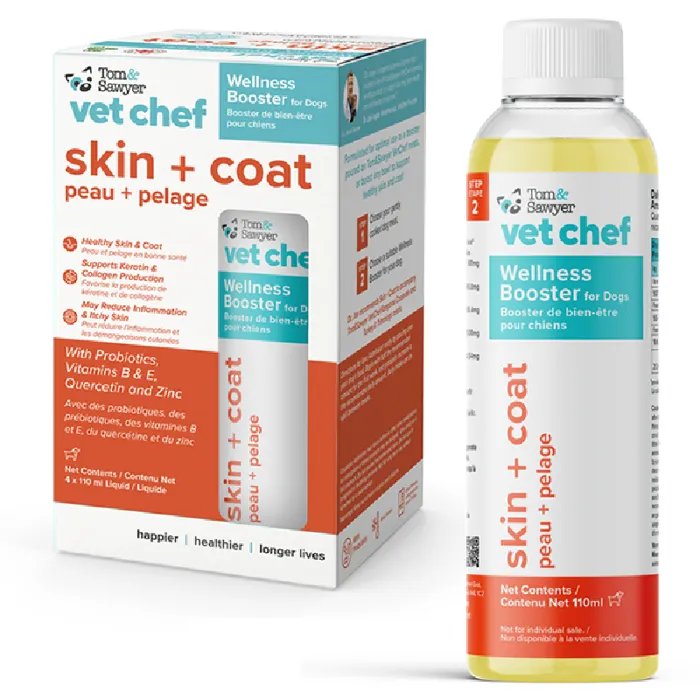 Tom&Sawyer | Dog - Wellness Booster Skn&Ct 4x110ml