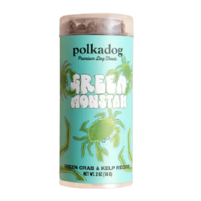 Polka Dog | Green Monster Tube Bits 2oz