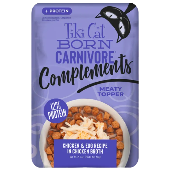 Tiki Cat | Born Carnivore Chicken&Egg 12/2.1oz