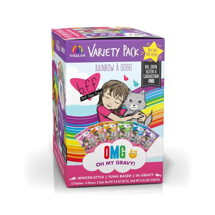 BFf | Variety Pack Rainbow A Gogo Pouch CASE 3oz