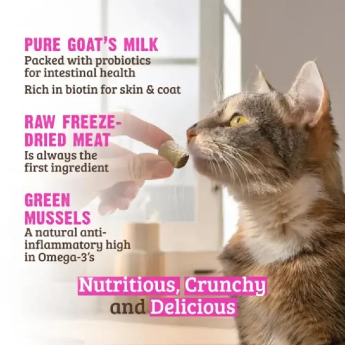 Rawz | Cat FD Treat Rabbit & Goat's Milk 1oz
