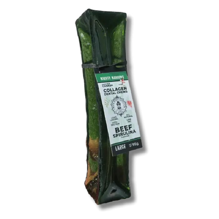 Wag & Bright | Dog Dental Chew Spirulina Beef L