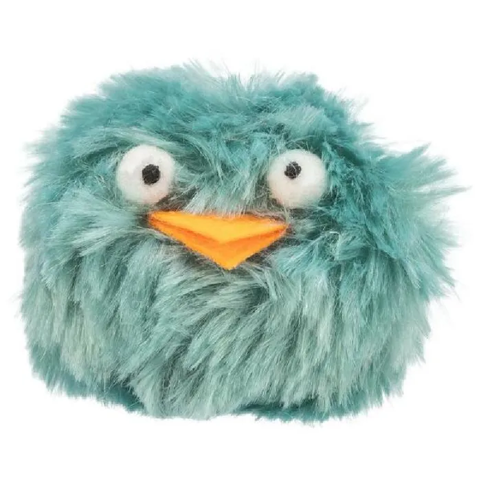 Plush Bird Rattle Ball Assorted | Cat