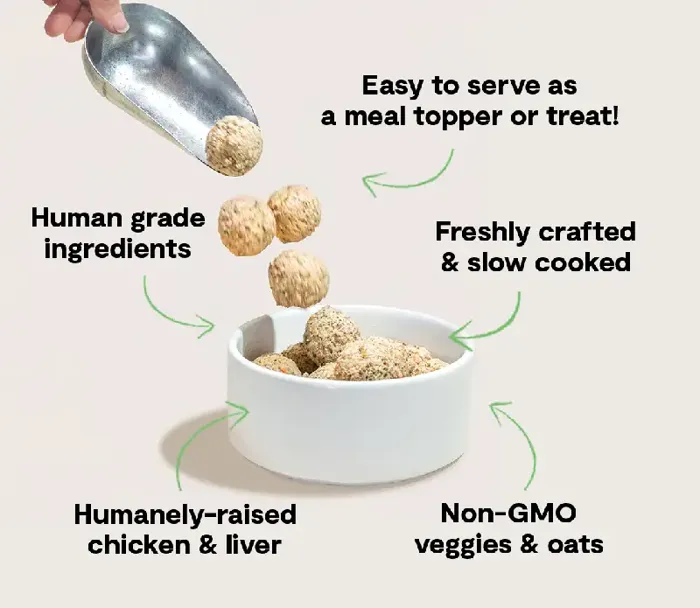 Open Farm | Frozen Meatballs Chicken 14oz