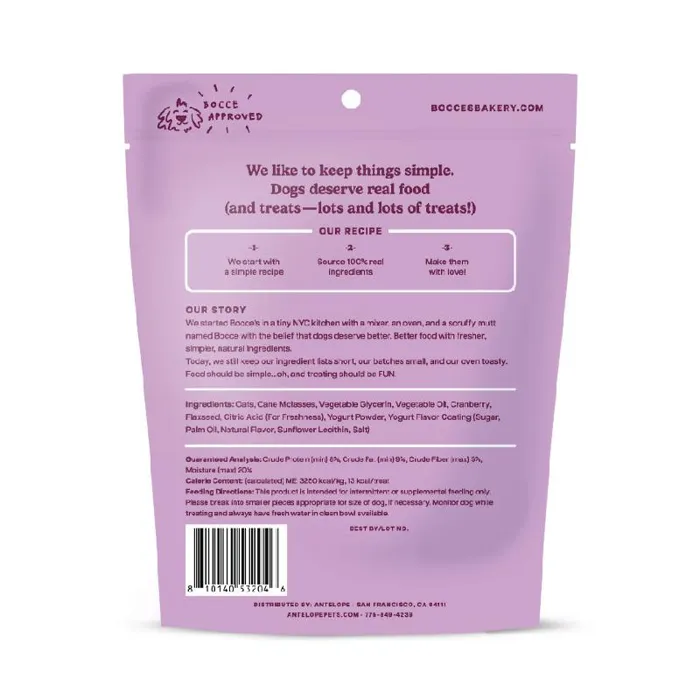 Bocce's Wild Cran Froyo 6 oz back package