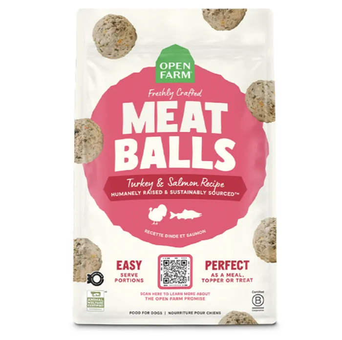 Open Farm | Meatballs Turkey & Salmon 14oz