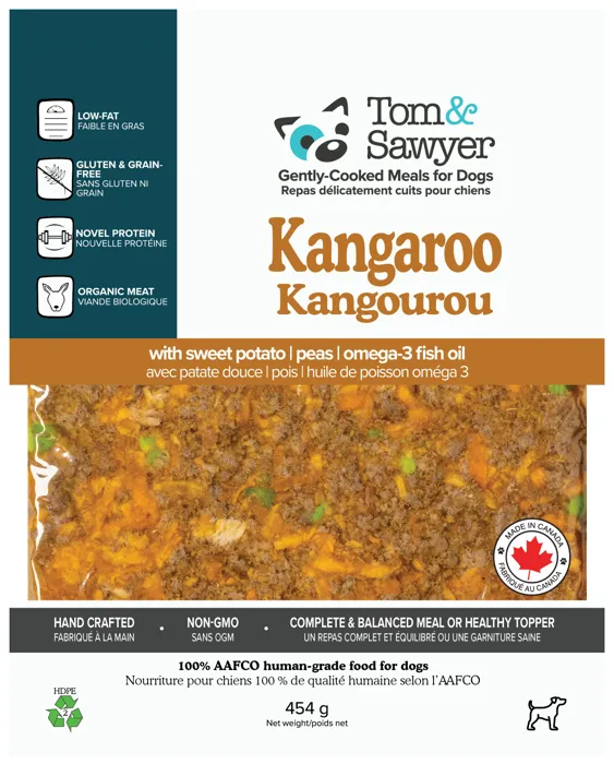 Tom & Sawyer | Kangaroo Dog Food 10/454gr