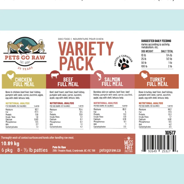 PGR | Variety Full Meal 4lbs
