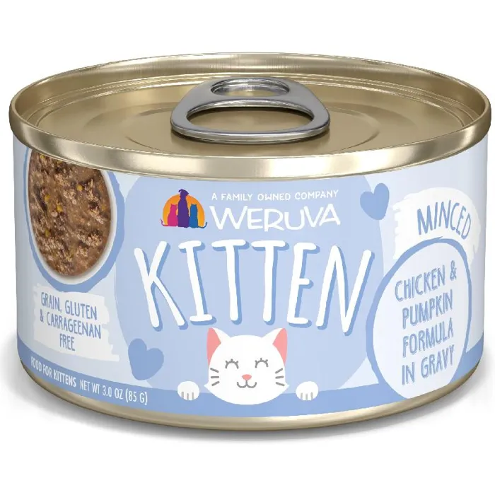 Weruva Kitten Can Chicken & Pumpkin In Gravy 3-oz