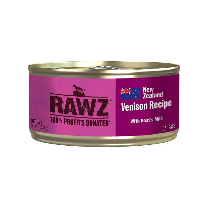 RAWZ | Cat - Venison & Goat Milk Pate 24/170g