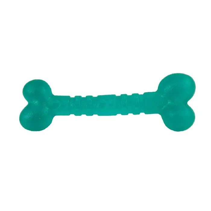 Antimicrobial Toys - Teal 5" Bone