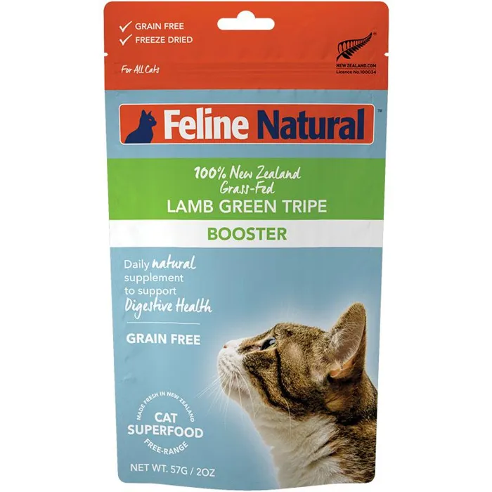 Feline Natural Freeze Dried Lamb Green Tripe 2 Oz