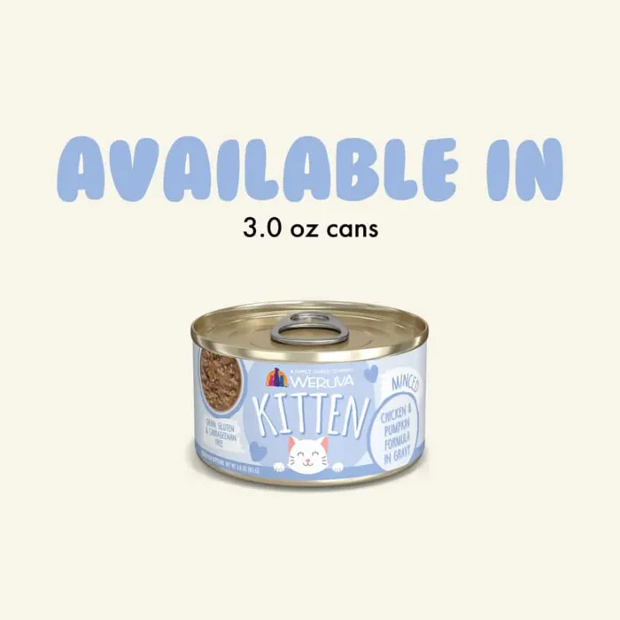 Weruva | Kitten Chicken & Pumpkin in Gravy 12/3oz