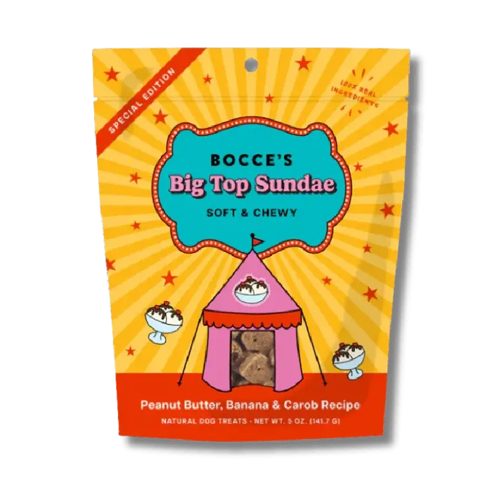 Bocce's | Dog Circus Big Top Soft Chewy Sundae 6oz