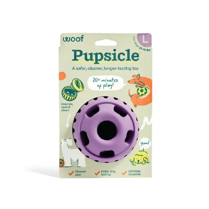 Woof | Pupsicle Toy Lavender Large