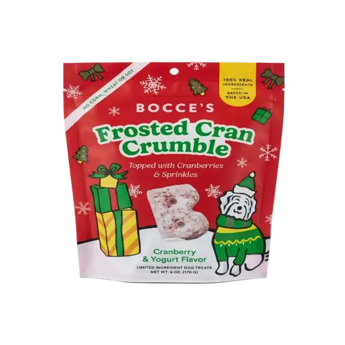 Bocce's | Soft & Chewy Frosted Cran Crumble